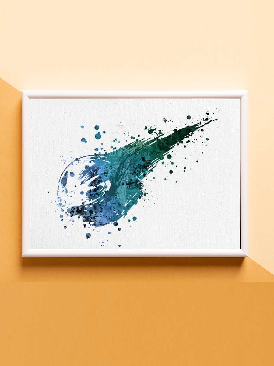 FF7 Landscape Orientation Anime Poster Çerçevesiz Yüksek Kalite Anime Duvar Poster