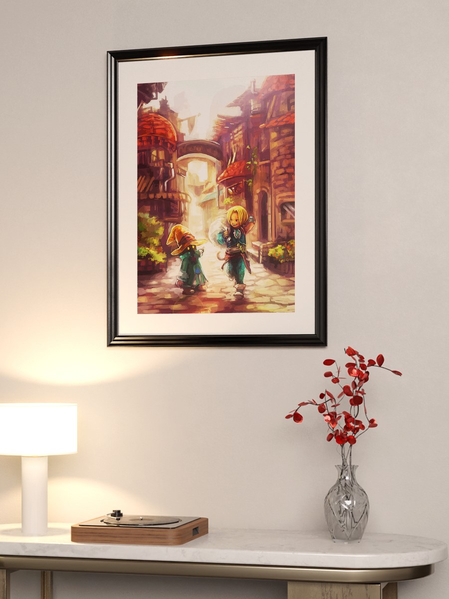 Final Fantasy 7 Remake  Anime Poster Çerçevesiz Yüksek Kalite Anime Duvar Poster