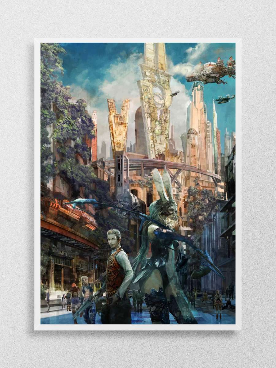 Final Fantasy 7 Remake Anime Poster Çerçevesiz Yüksek Kalite Anime Duvar Poster