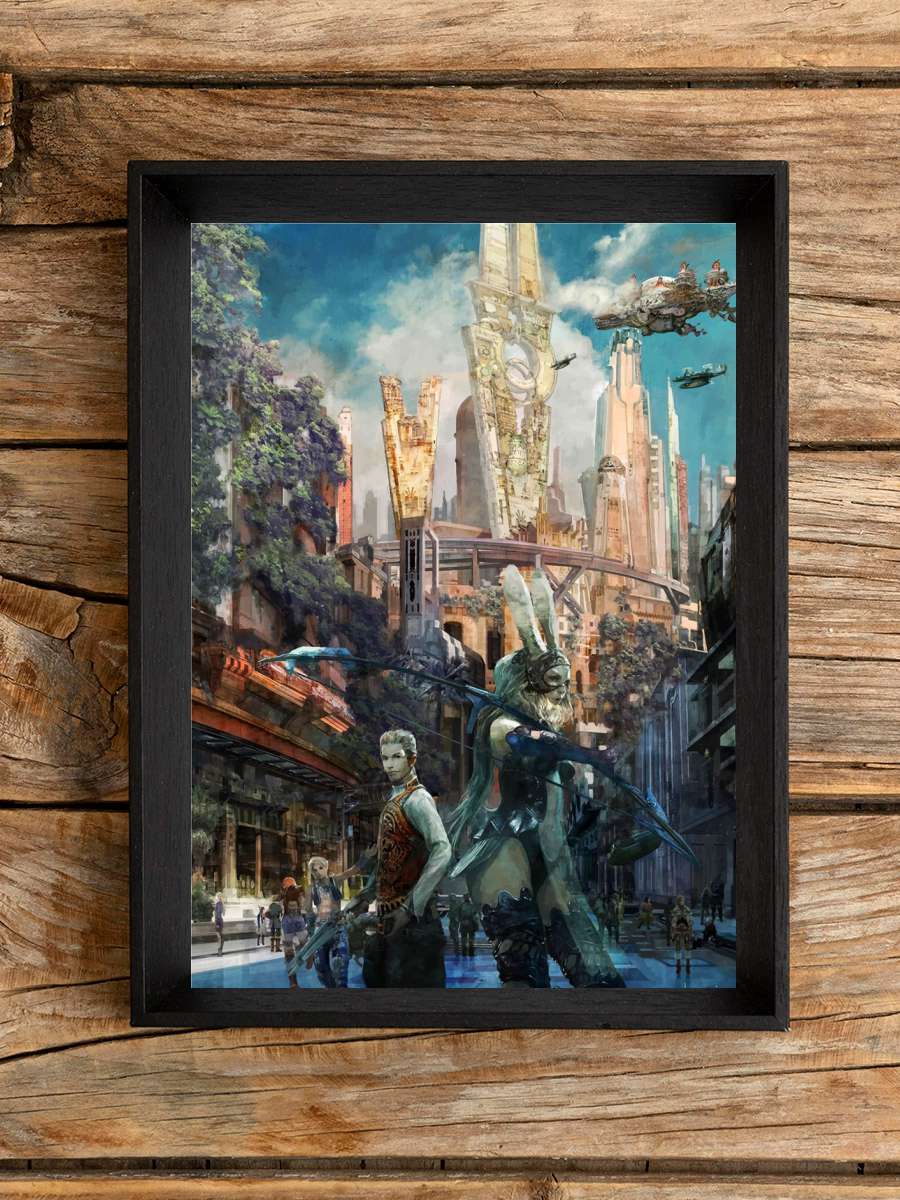 Final Fantasy 7 Remake Anime Poster Çerçevesiz Yüksek Kalite Anime Duvar Poster