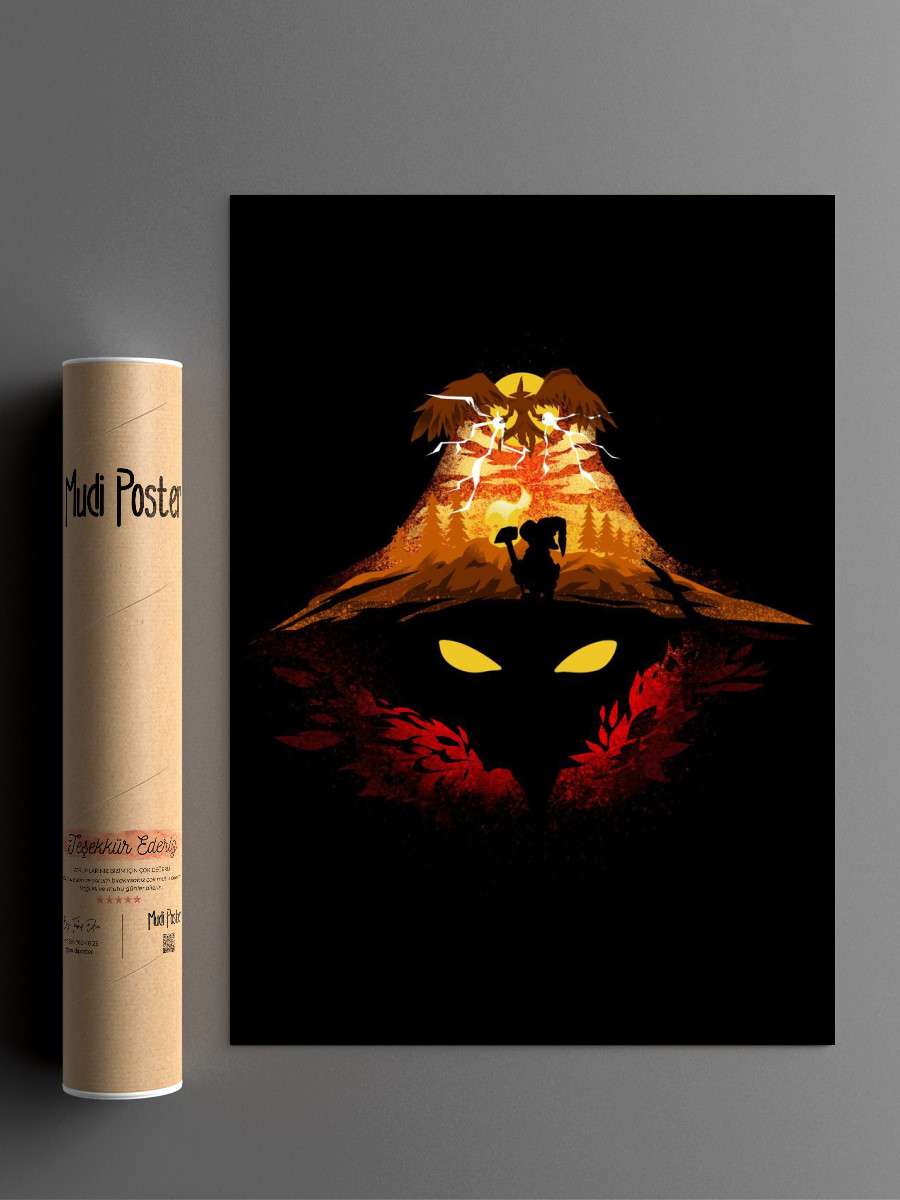 Final Fantasy Black Waltz Anime Poster Çerçevesiz Yüksek Kalite Anime Duvar Poster