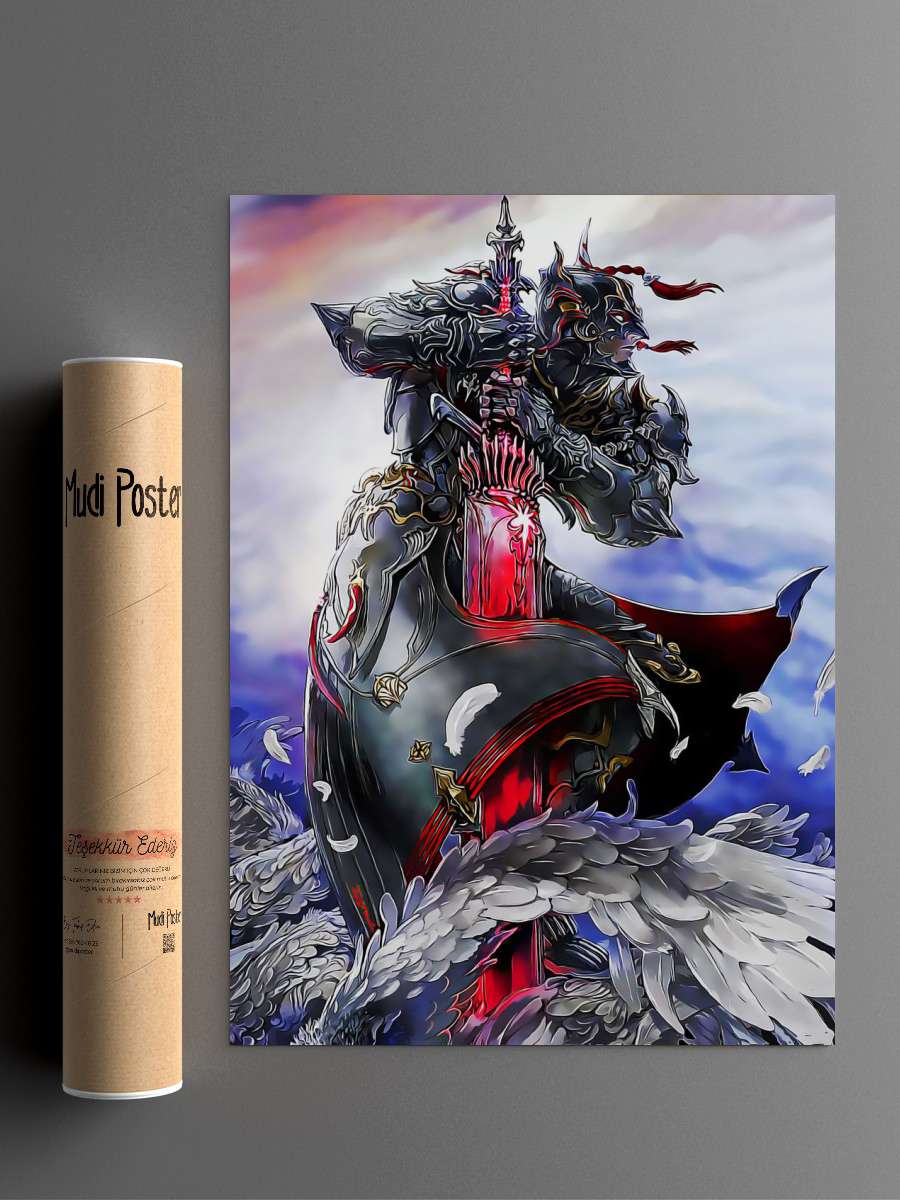 FINAL FANTASY Anime Poster Çerçevesiz Yüksek Kalite Anime Duvar Poster