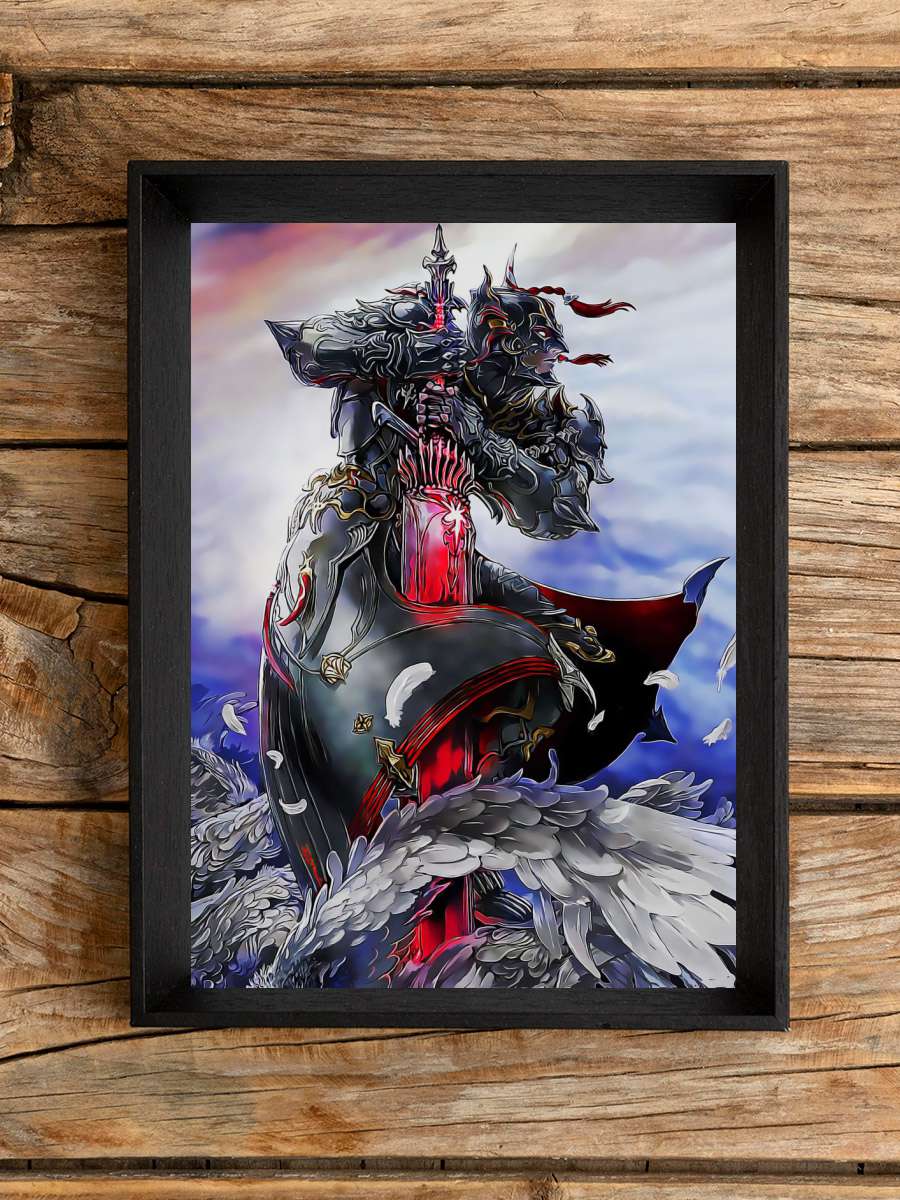 FINAL FANTASY Anime Poster Çerçevesiz Yüksek Kalite Anime Duvar Poster