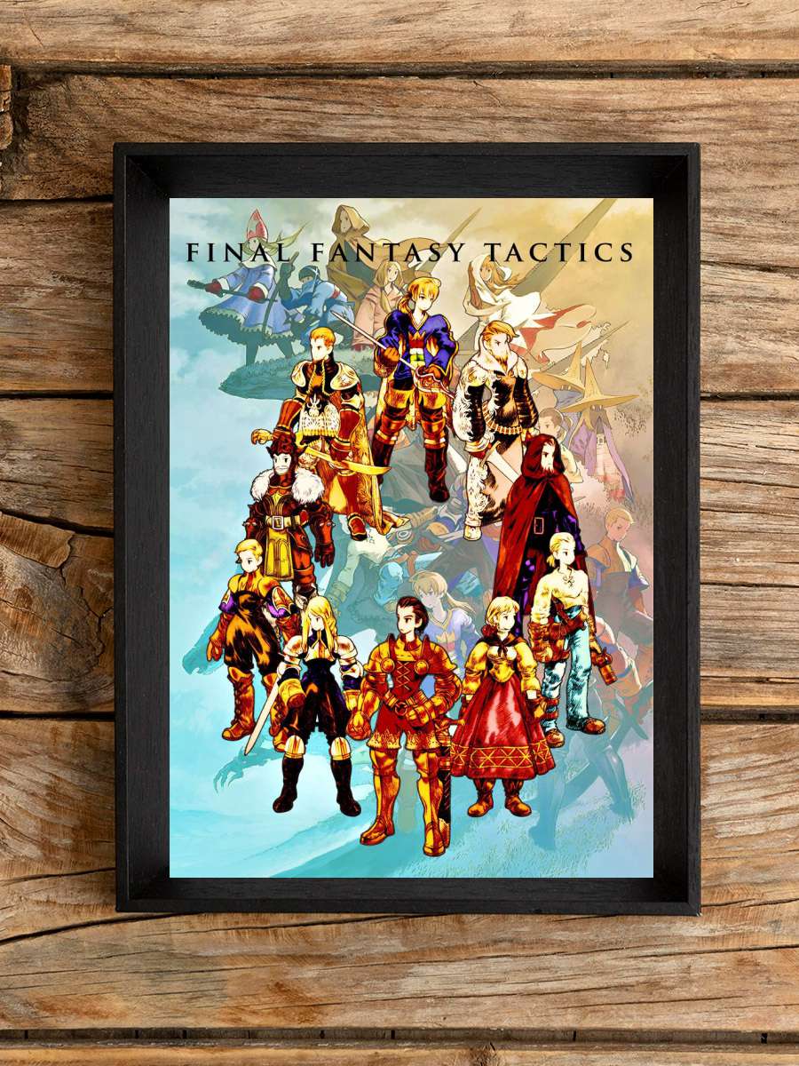 final fantasy tactic Anime Poster Çerçevesiz Yüksek Kalite Anime Duvar Poster