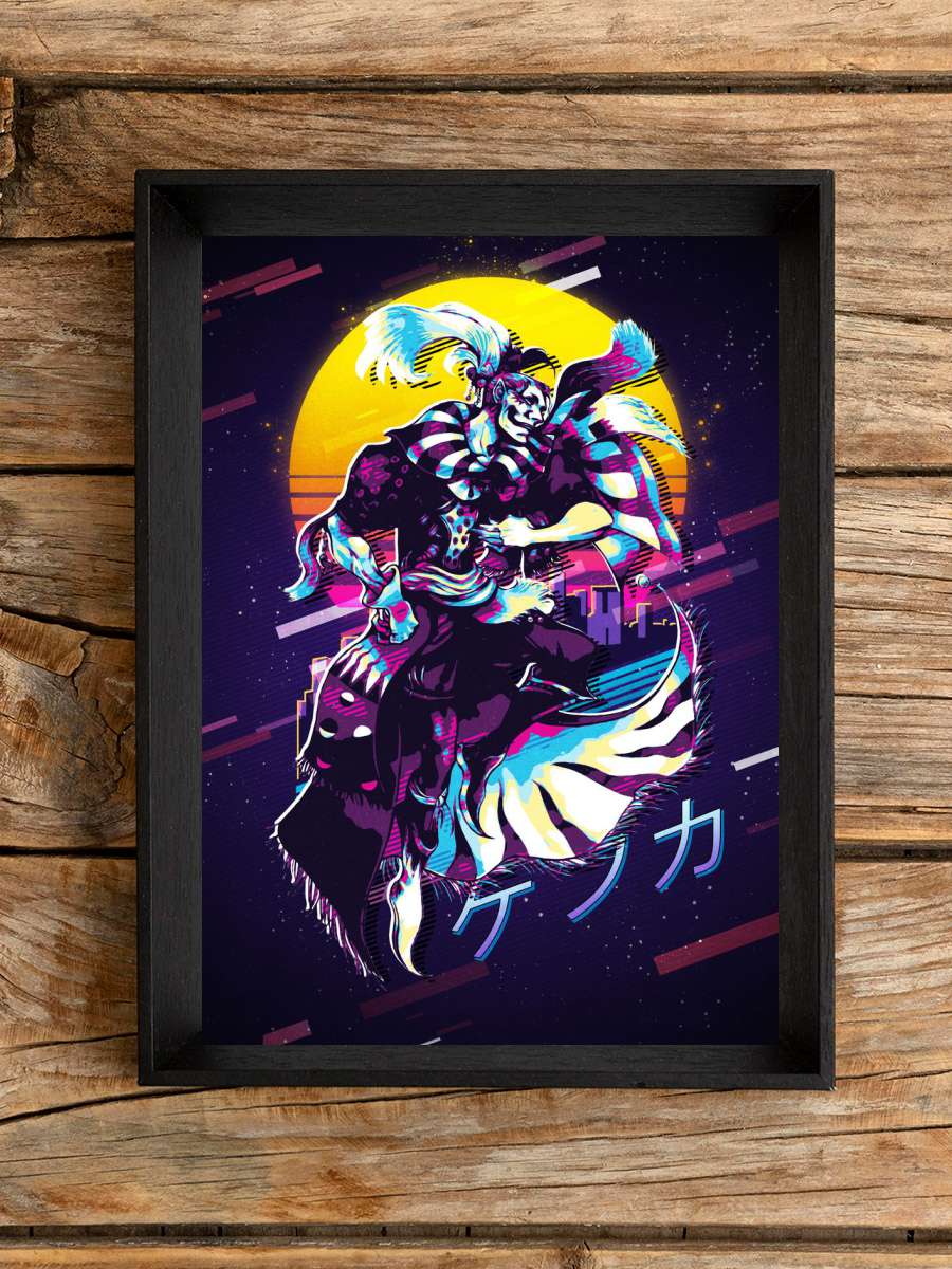 Final Fantasy VI 6 Kefka Anime Poster Çerçevesiz Yüksek Kalite Anime Duvar Poster