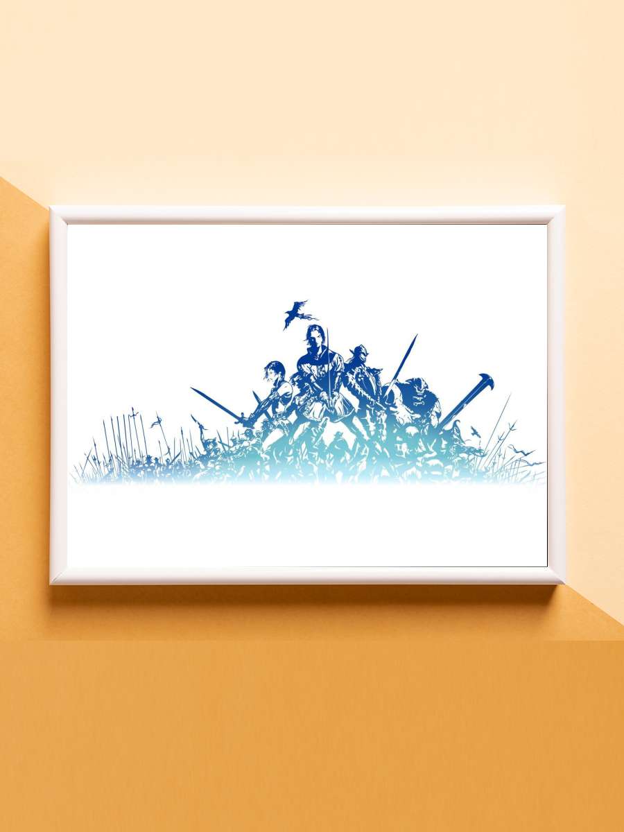 Final Fantasy XI Anime Poster Çerçevesiz Yüksek Kalite Anime Duvar Poster
