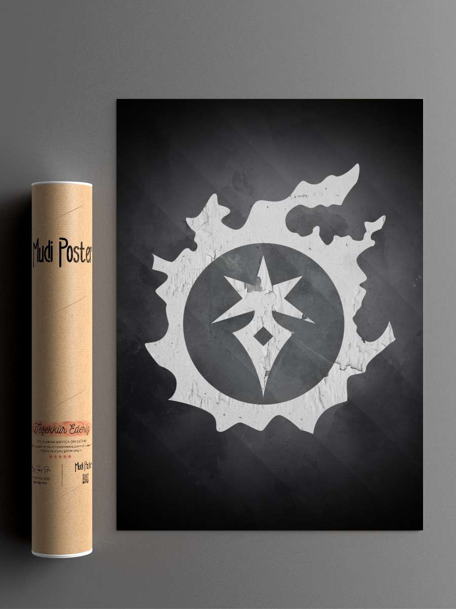 Final Fantasy XIV 14 DRK Anime Poster Çerçevesiz Yüksek Kalite Anime Duvar Poster