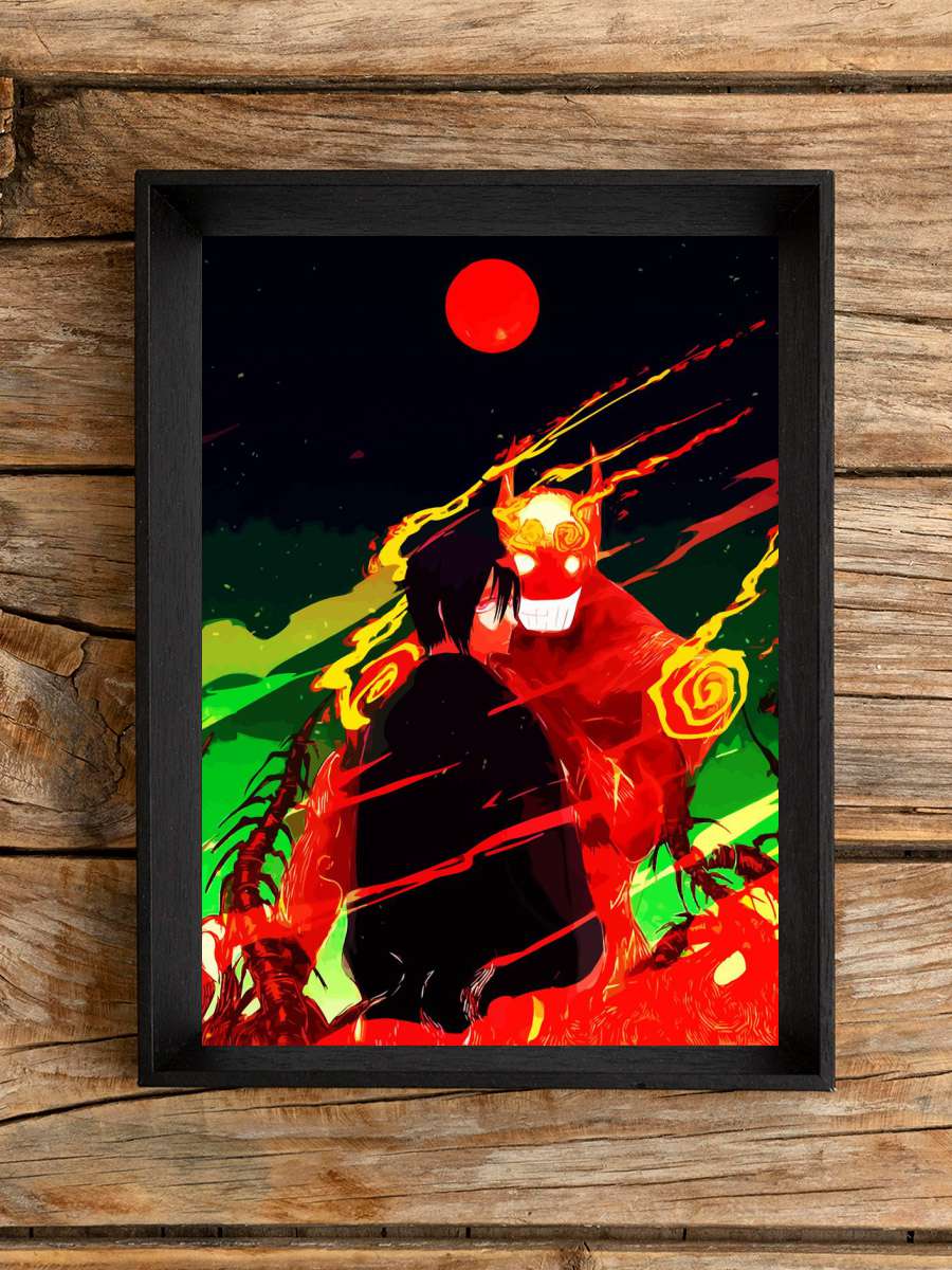 fire force Anime Poster Çerçevesiz Yüksek Kalite Anime Duvar Poster