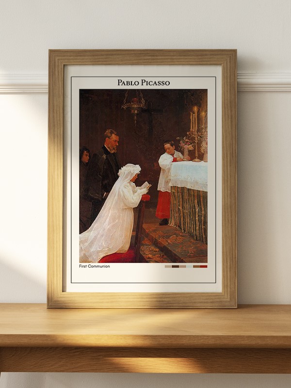 Pablo Picasso First Communion Poster