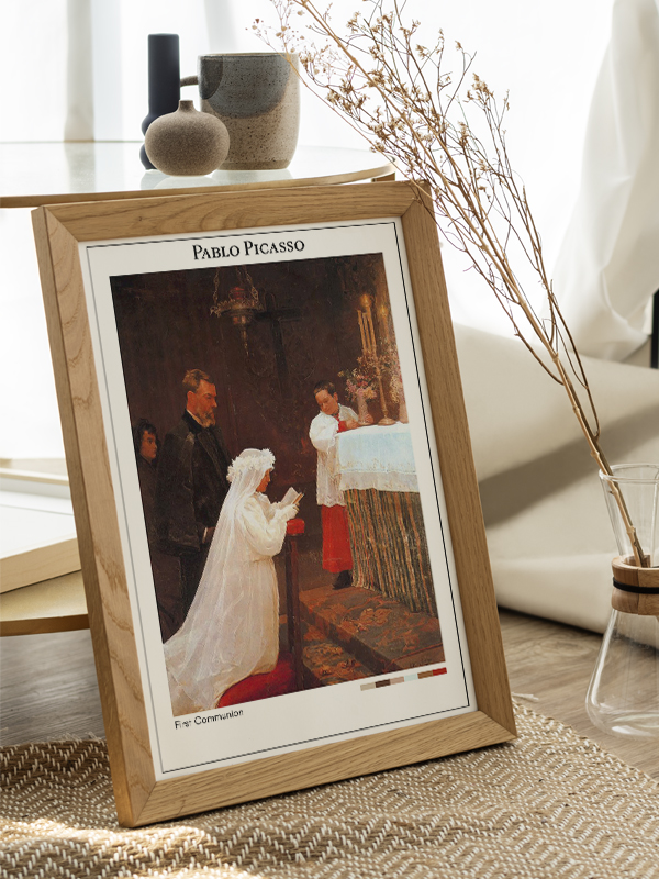 Pablo Picasso First Communion Poster