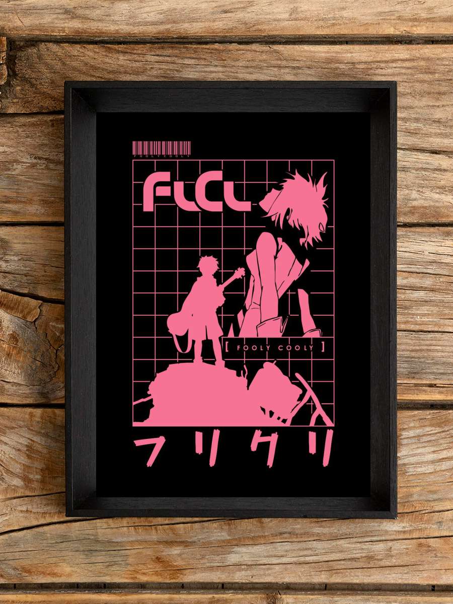 Flcl Fooly Cooly Anime Poster Çerçevesiz Yüksek Kalite Anime Duvar Poster
