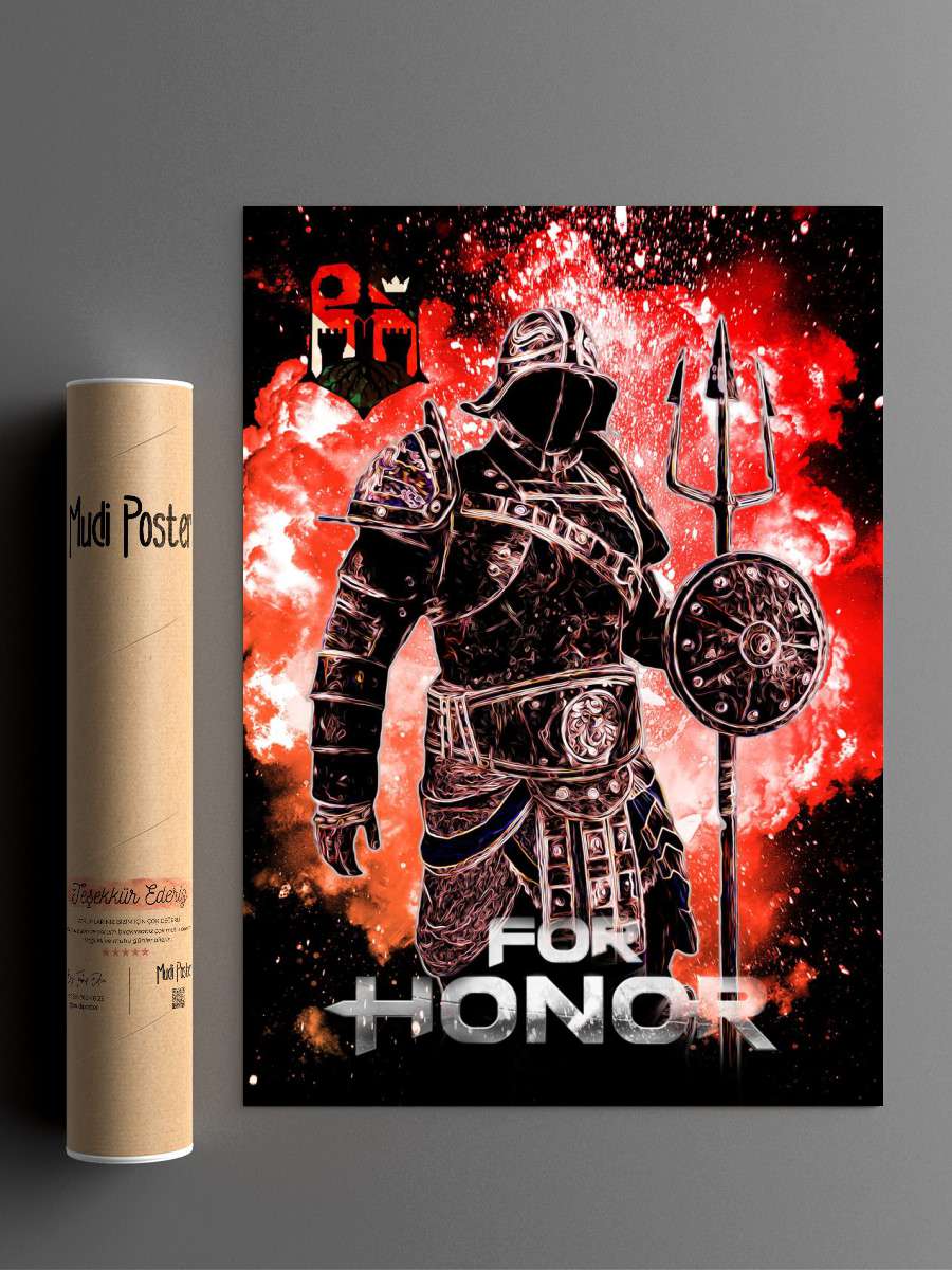 For Honor Knights Anime Poster Çerçevesiz Yüksek Kalite Anime Duvar Poster
