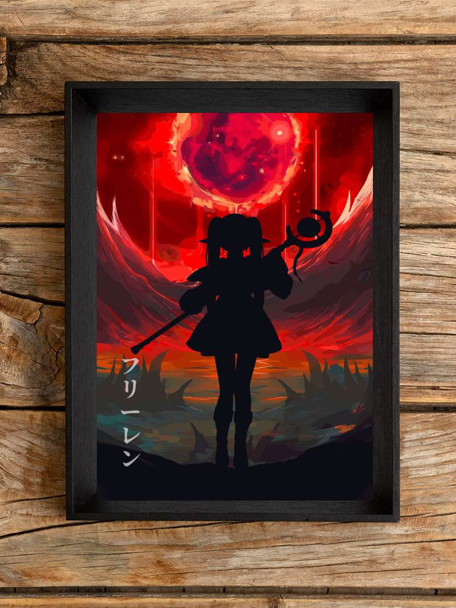 Frieren Bloody Anime Poster Çerçevesiz Yüksek Kalite Anime Duvar Poster