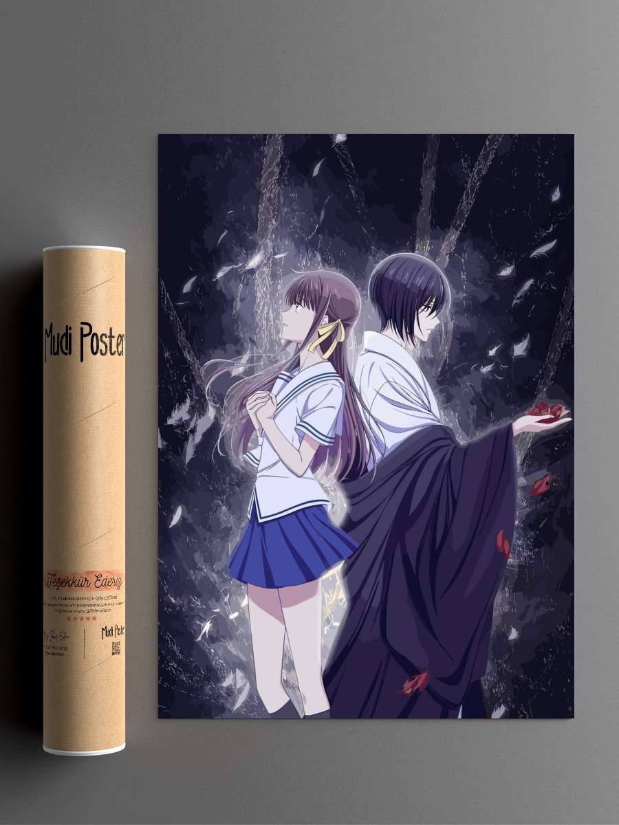 Fruit Basket Anime Poster Çerçevesiz Yüksek Kalite Anime Duvar Poster