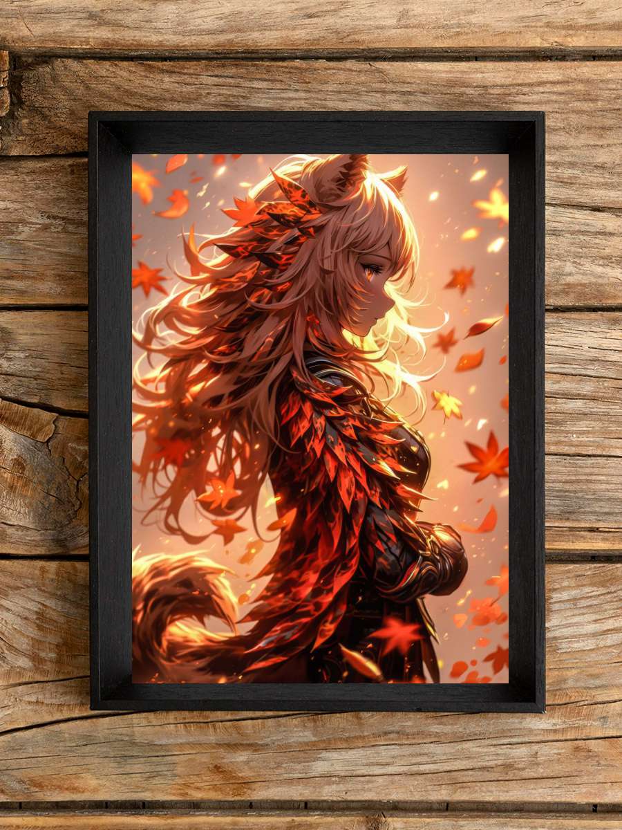 Furry Beauty Dvka v2 Anime Poster Çerçevesiz Yüksek Kalite Anime Duvar Poster