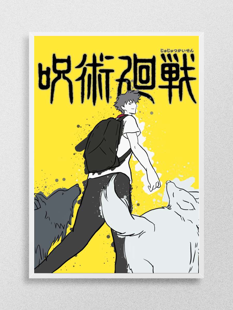 Fushiguro and his demons Anime Poster Çerçevesiz Yüksek Kalite Anime Duvar Poster