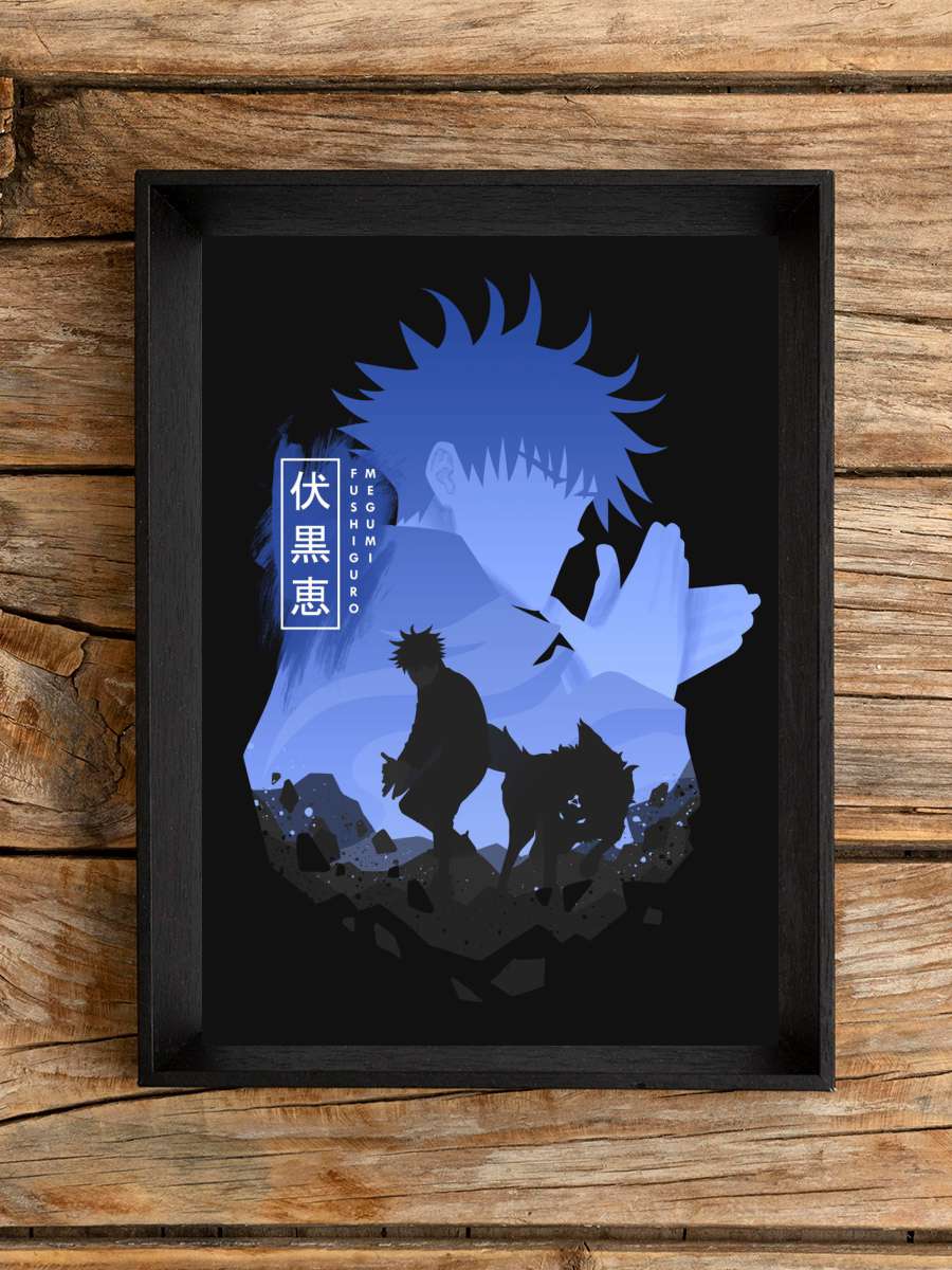 Fushiguro Megumi Anime Poster Çerçevesiz Yüksek Kalite Anime Duvar Poster