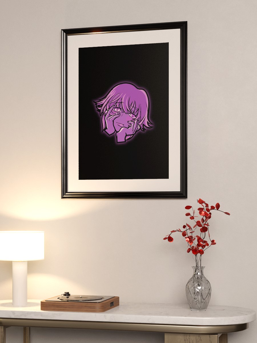 Future Diary Mirai Nikki Anime Poster Çerçevesiz Yüksek Kalite Anime Duvar Poster