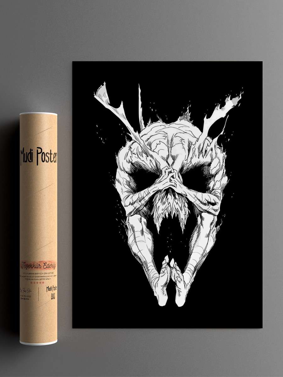 Garou Anime Poster Çerçevesiz Yüksek Kalite Anime Duvar Poster