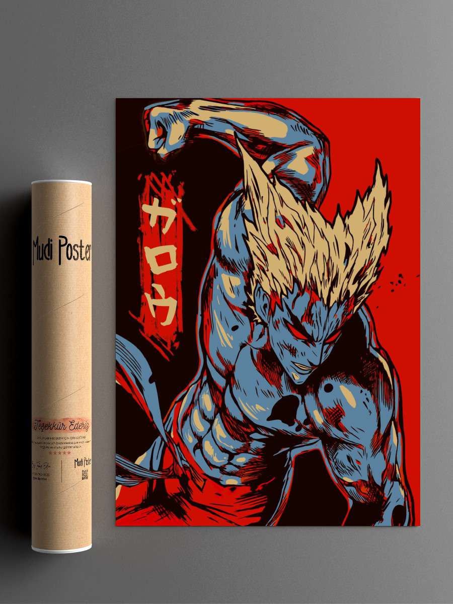 Garou Savage Anime Poster Çerçevesiz Yüksek Kalite Anime Duvar Poster