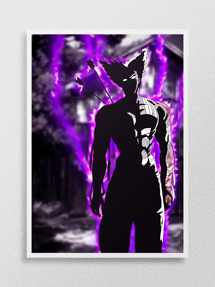 Garou Youre Still Alive Anime Poster Çerçevesiz Yüksek Kalite Anime Duvar Poster