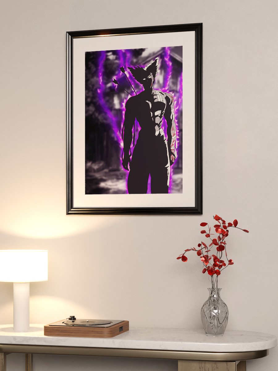 Garou Youre Still Alive Anime Poster Çerçevesiz Yüksek Kalite Anime Duvar Poster