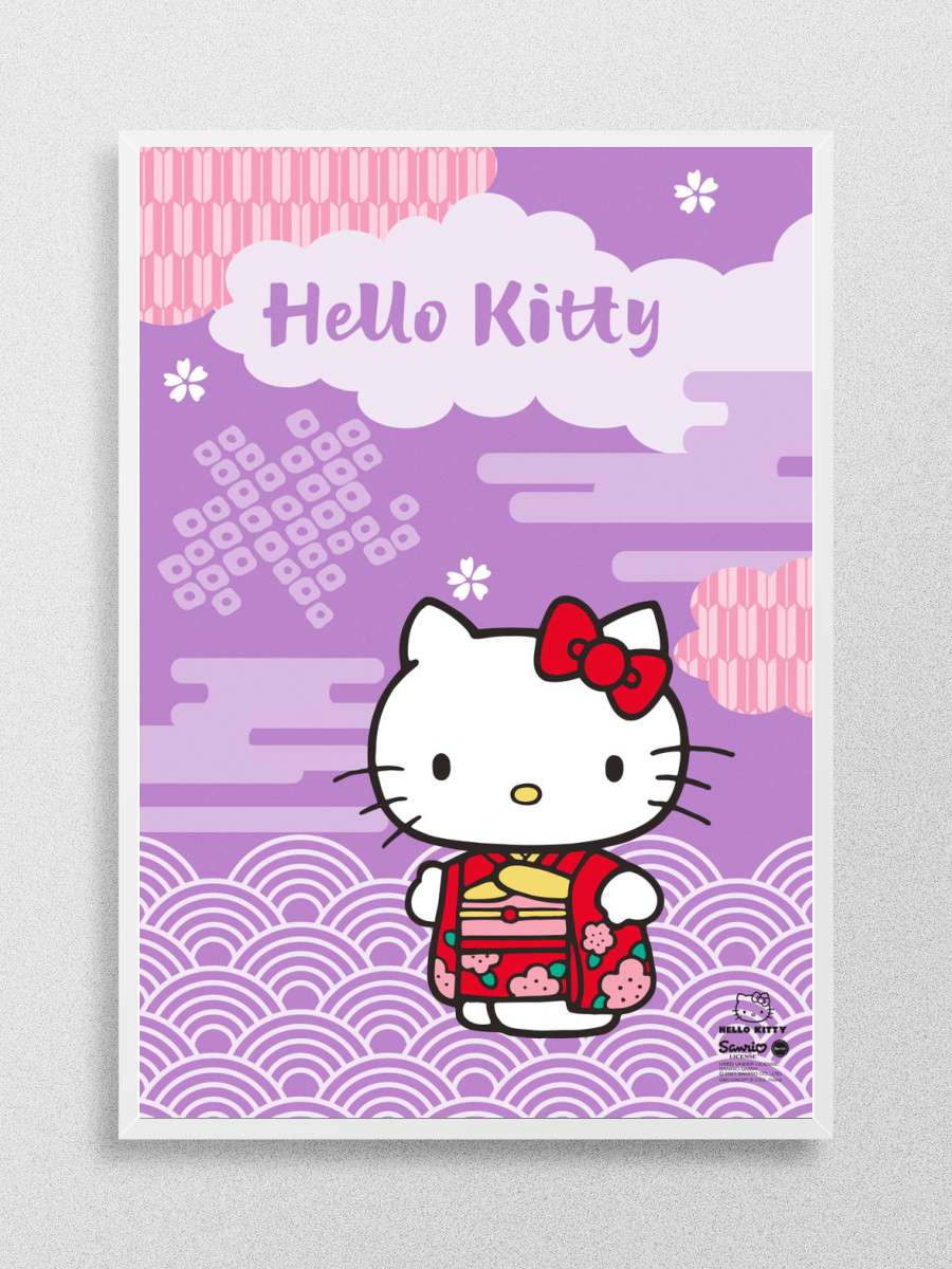 Geisha Kitty Anime Poster Çerçevesiz Yüksek Kalite Anime Duvar Poster