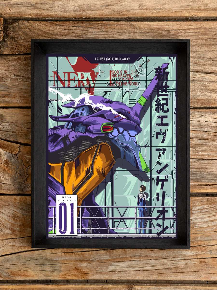 Genesis Evangelion Anime Poster Çerçevesiz Yüksek Kalite Anime Duvar Poster