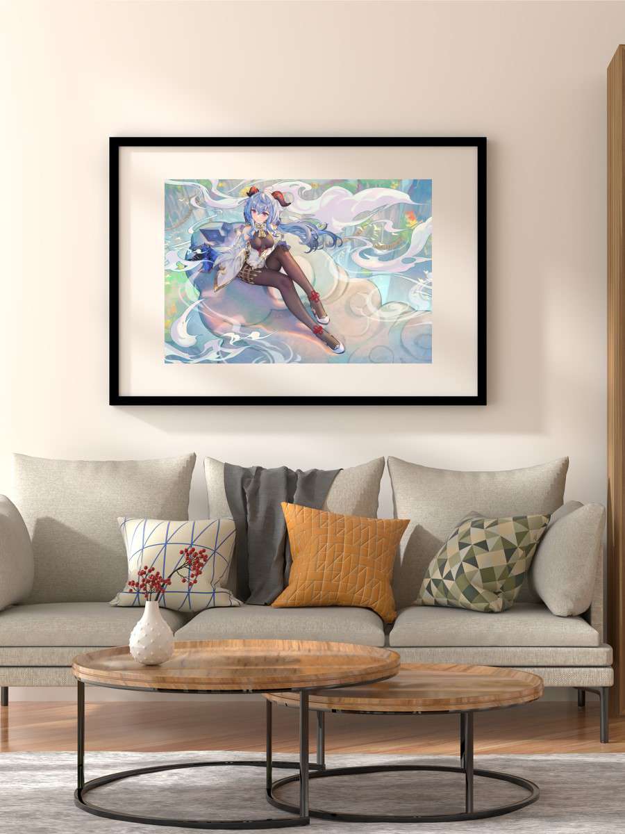 Genshin Impact 2020 C Anime Poster Çerçevesiz Yüksek Kalite Anime Duvar Poster