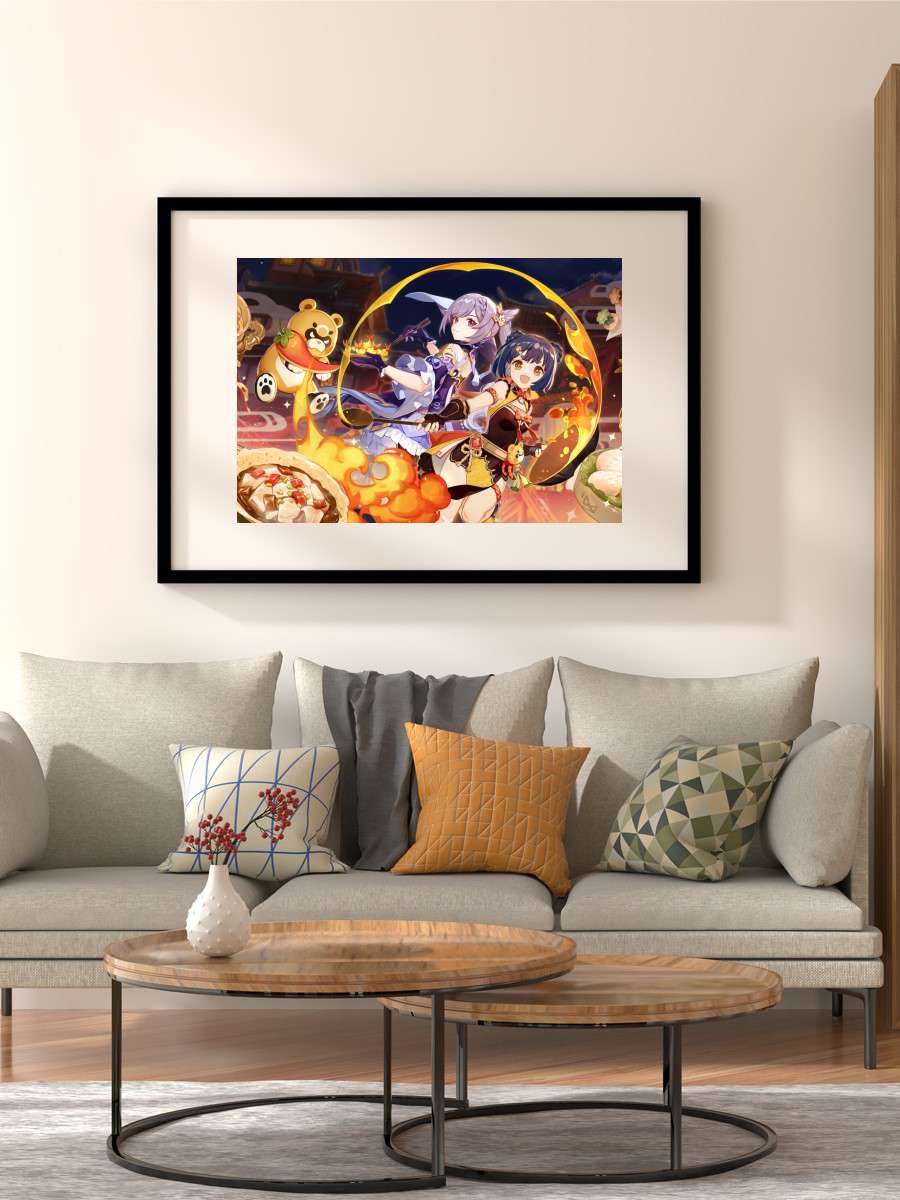 Genshin Impact 2021 J Anime Poster Çerçevesiz Yüksek Kalite Anime Duvar Poster