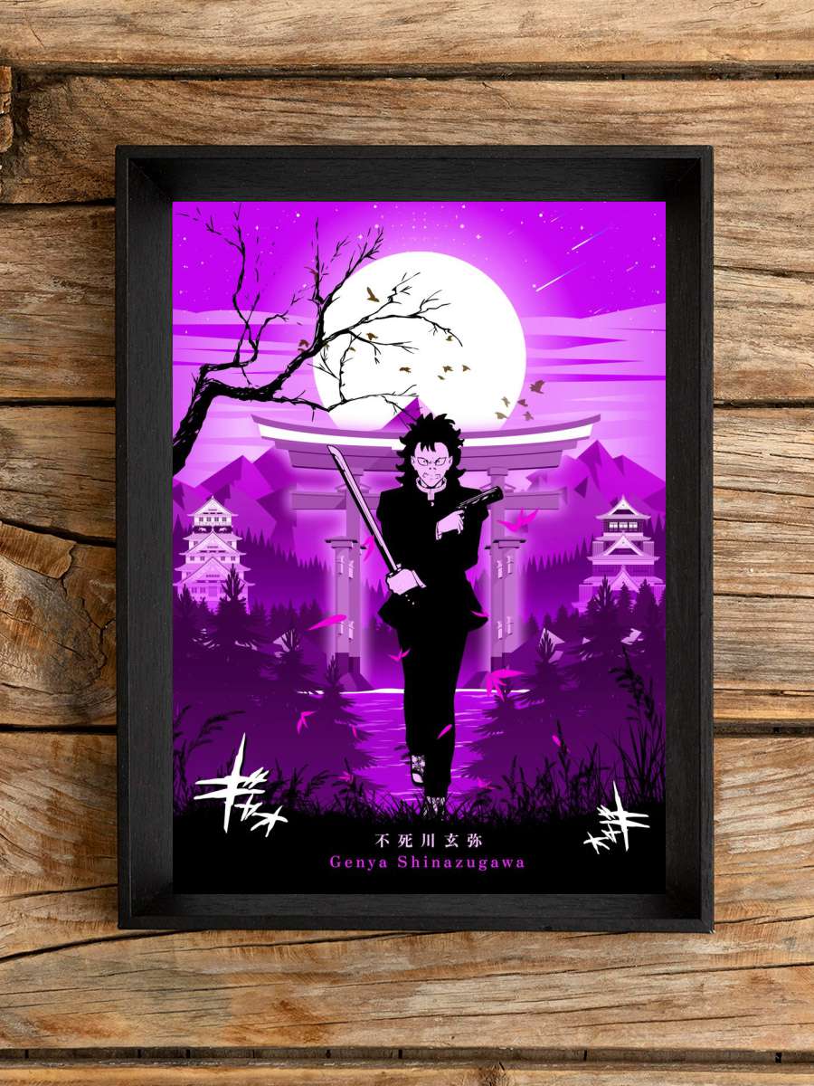 Genya Demon Slayer Anime Poster Çerçevesiz Yüksek Kalite Anime Duvar Poster