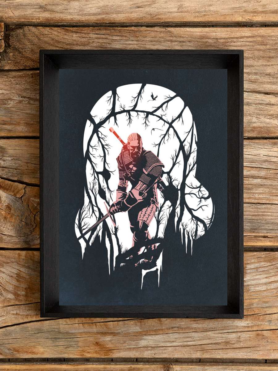 Geralt Anime Poster Çerçevesiz Yüksek Kalite Anime Duvar Poster