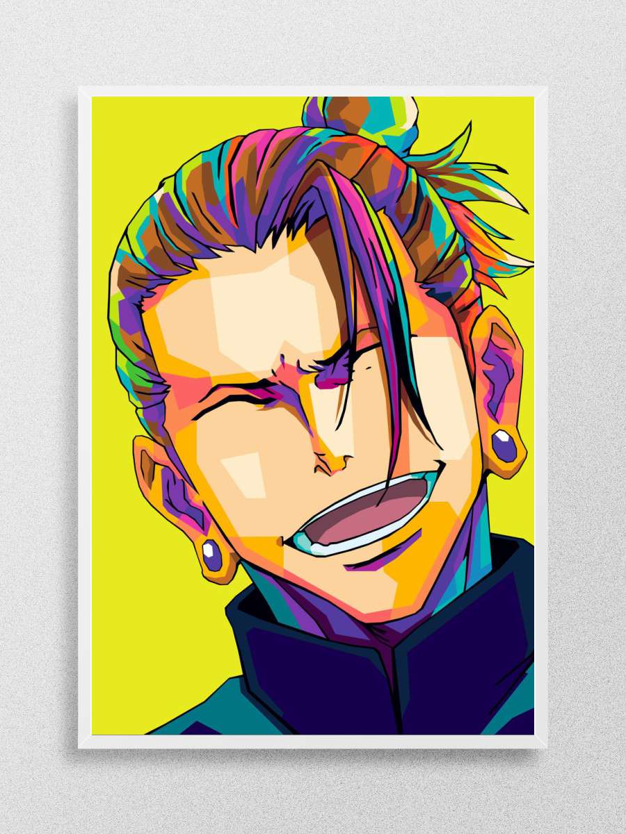 geto suguru pop art Anime Poster Çerçevesiz Yüksek Kalite Anime Duvar Poster