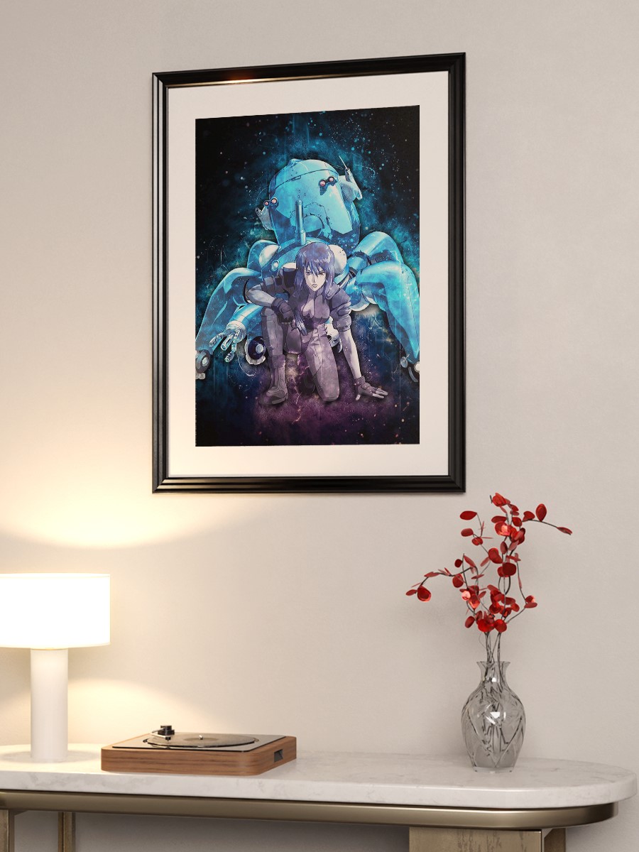 Ghost in the Shell Anime Poster Çerçevesiz Yüksek Kalite Anime Duvar Poster