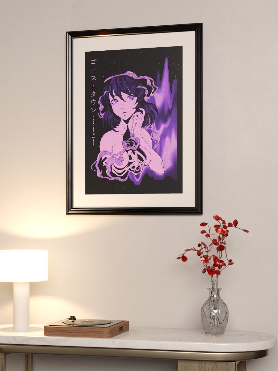 Ghost Town Anime Poster Çerçevesiz Yüksek Kalite Anime Duvar Poster