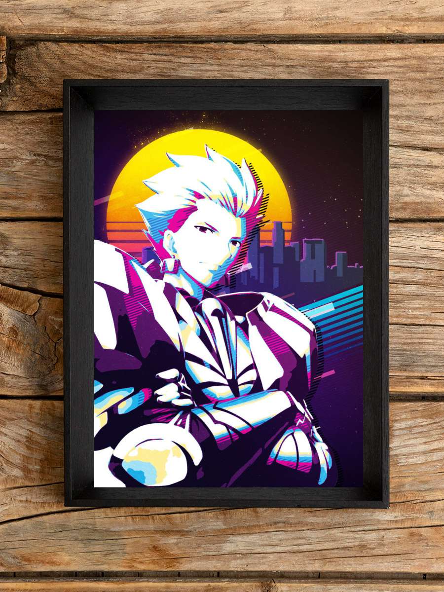 Gilgamesh Fate Zero Anime Poster Çerçevesiz Yüksek Kalite Anime Duvar Poster