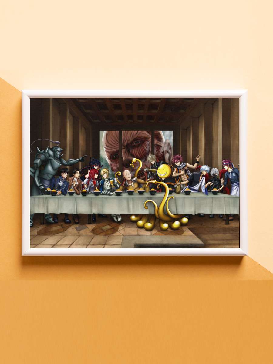 Gintama Anime Poster Çerçevesiz Yüksek Kalite Anime Duvar Poster