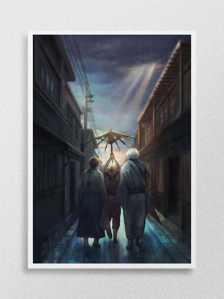 Gintama Anime Poster Çerçevesiz Yüksek Kalite Anime Duvar Poster