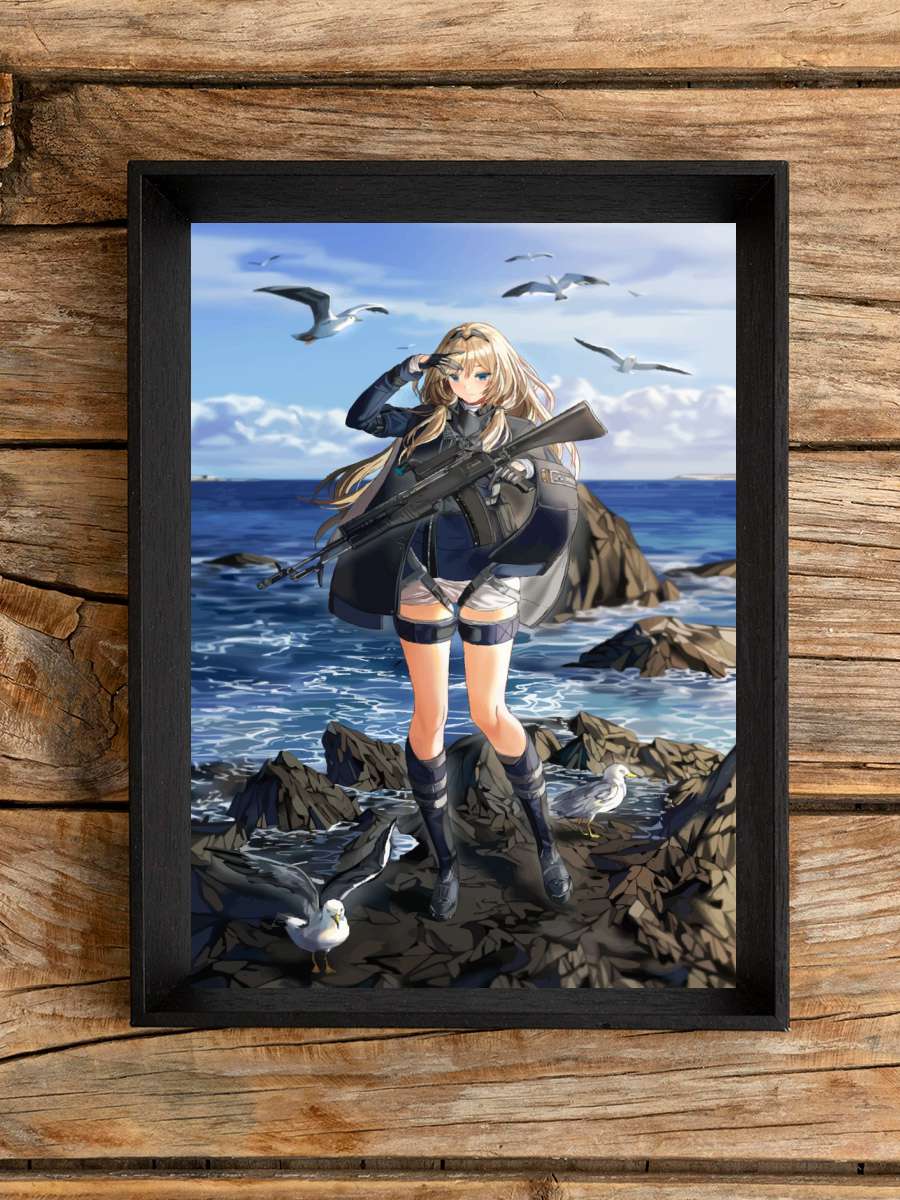 Girls Frontline Anime Poster Çerçevesiz Yüksek Kalite Anime Duvar Poster