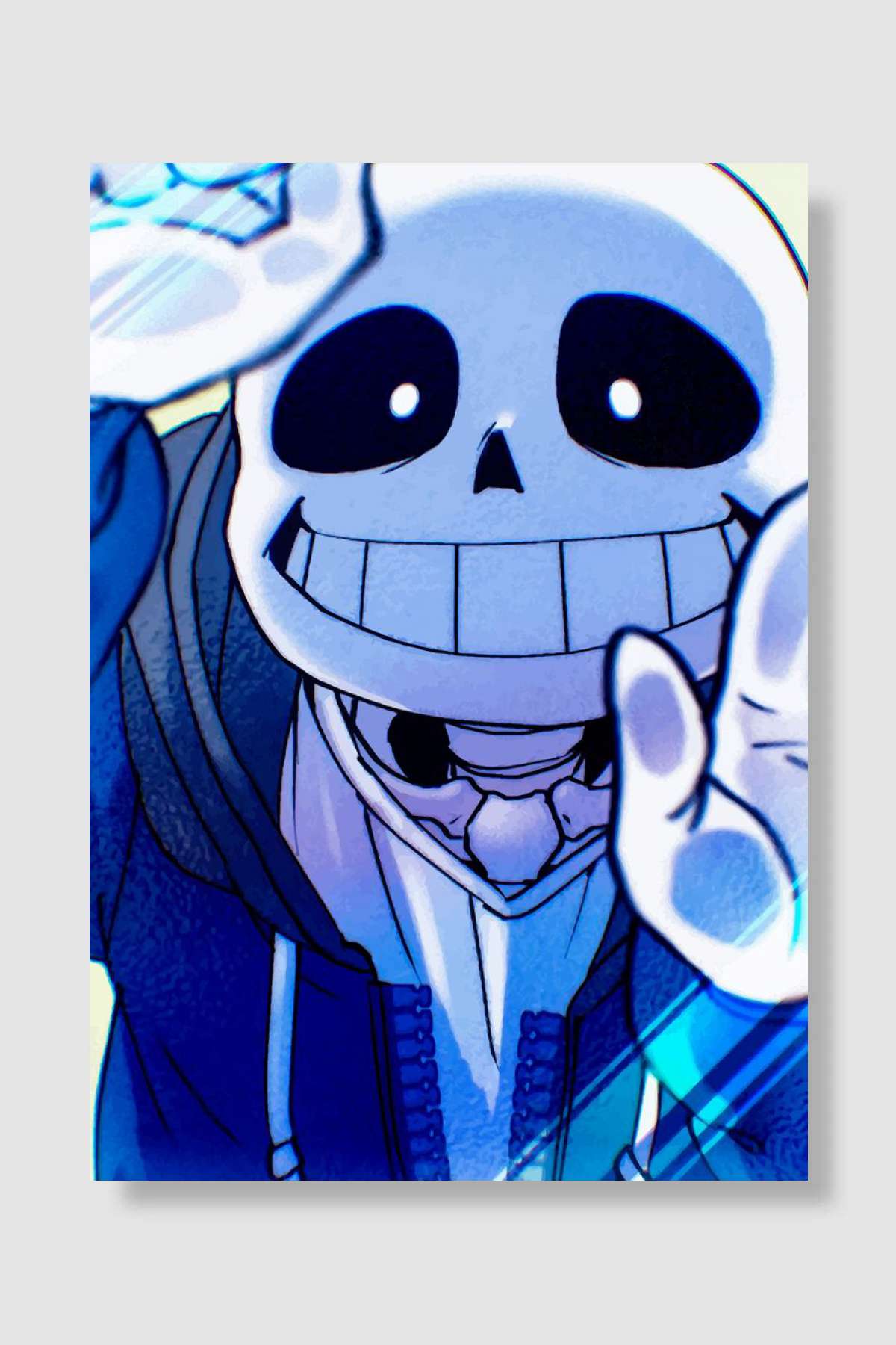 Face Undertale Oyun Poster Çerçevesiz Yüksek Kalite Oyun Afiş Duvar Poster