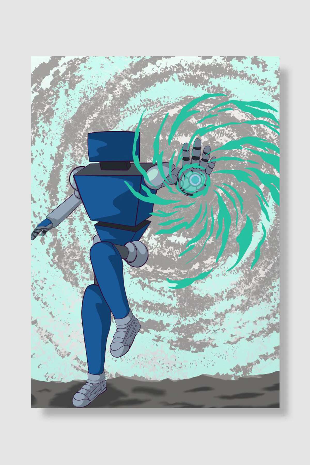 Rob Element Oyun Poster Çerçevesiz Yüksek Kalite Oyun Afiş Duvar Poster