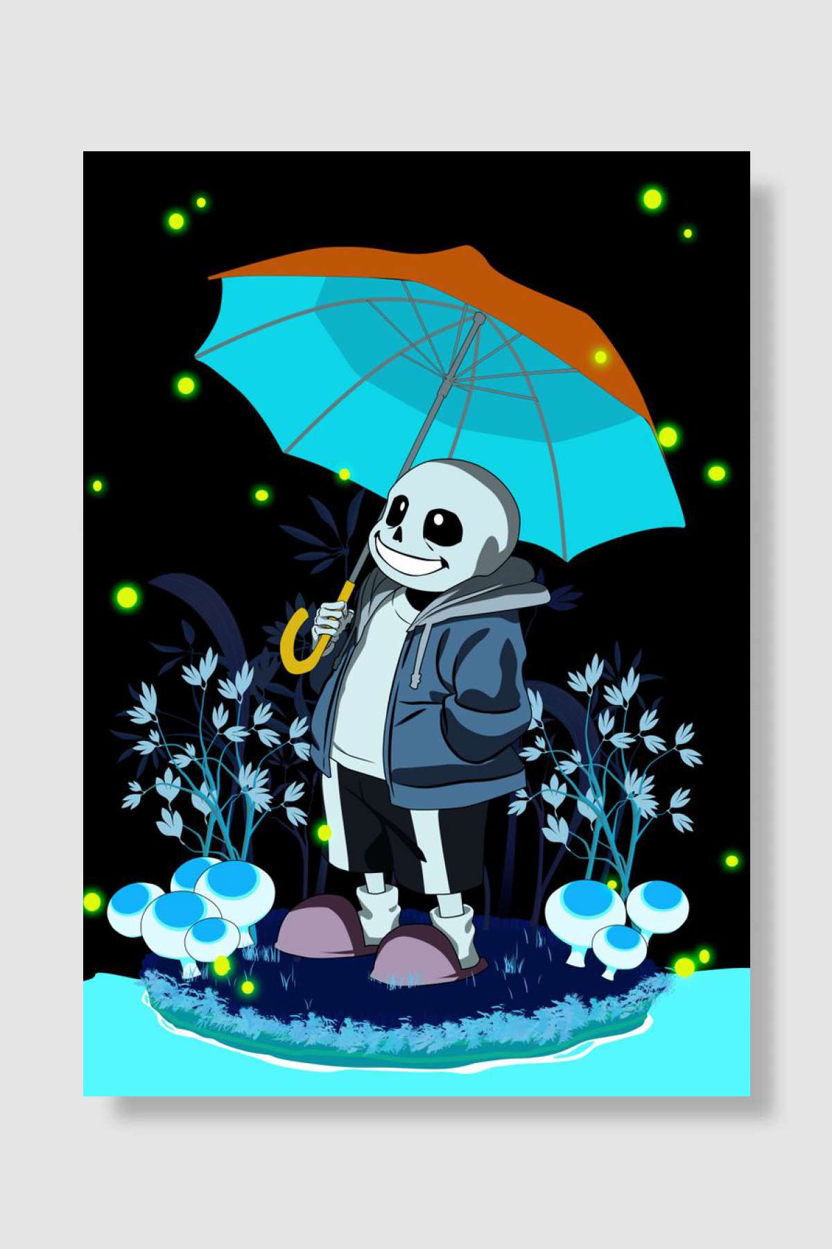 sans fireflies Oyun Poster Çerçevesiz Yüksek Kalite Oyun Afiş Duvar Poster