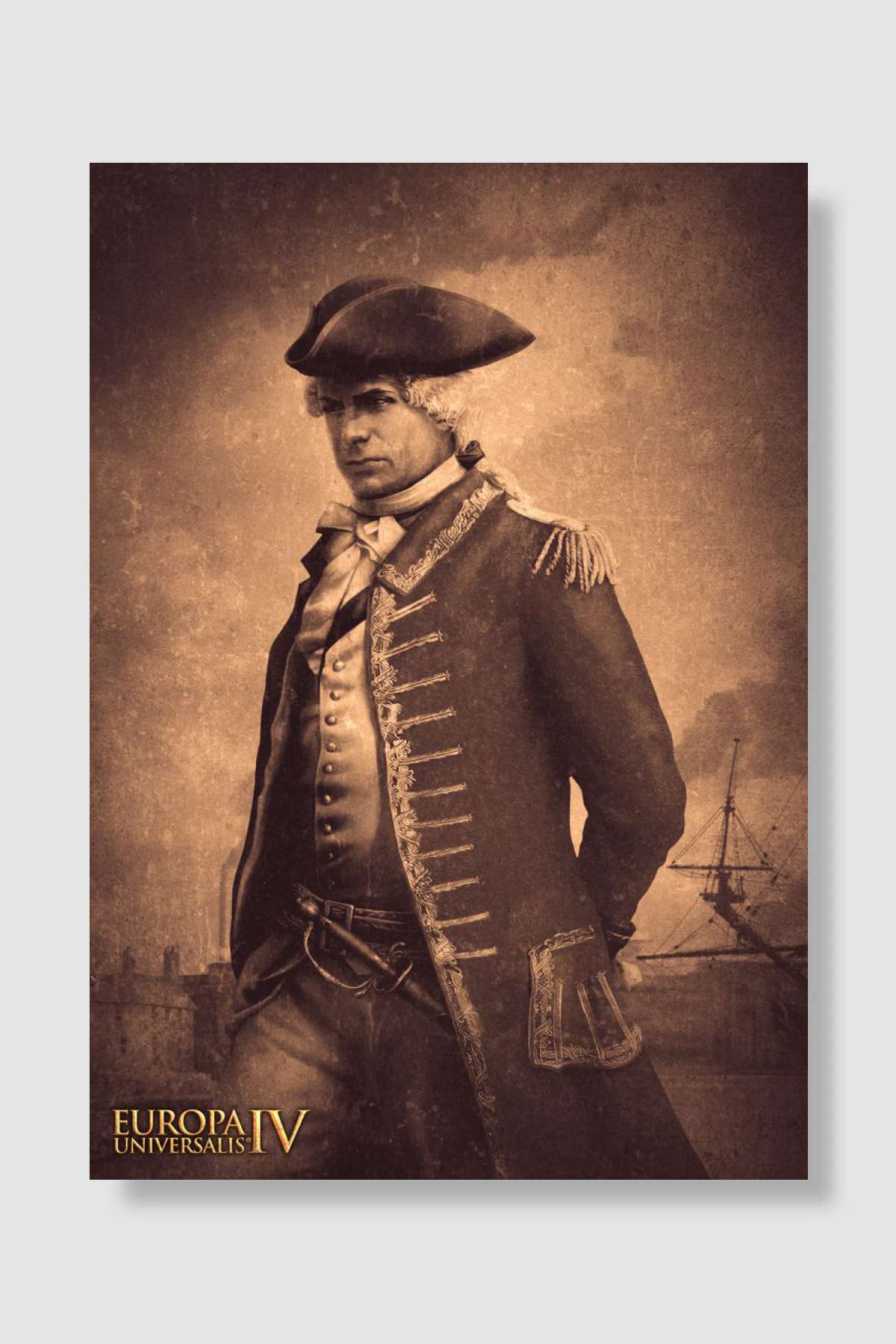 Rule Britannia Portrait Oyun Poster Çerçevesiz Yüksek Kalite Oyun Afiş Duvar Poster