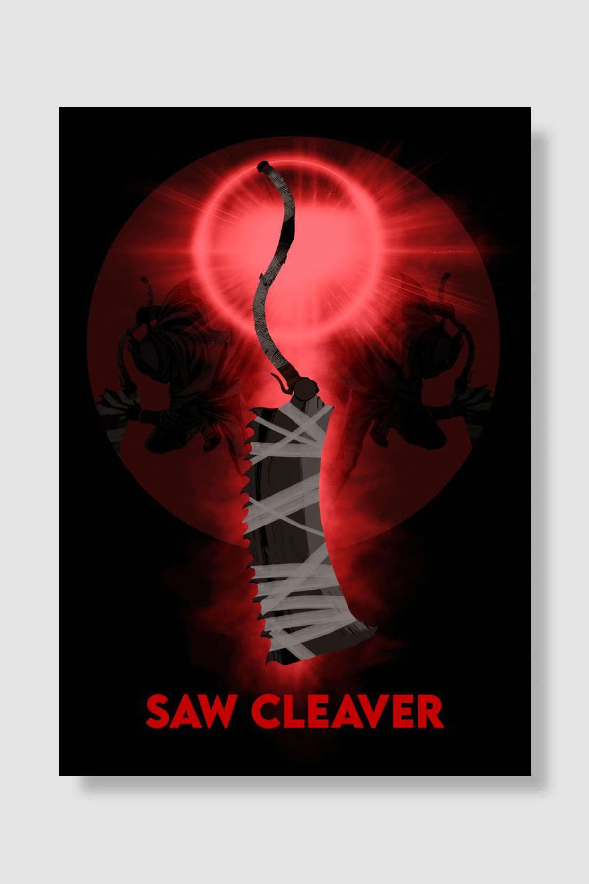 bloodborne saw cleaver Oyun Poster Çerçevesiz Yüksek Kalite Oyun Afiş Duvar Poster