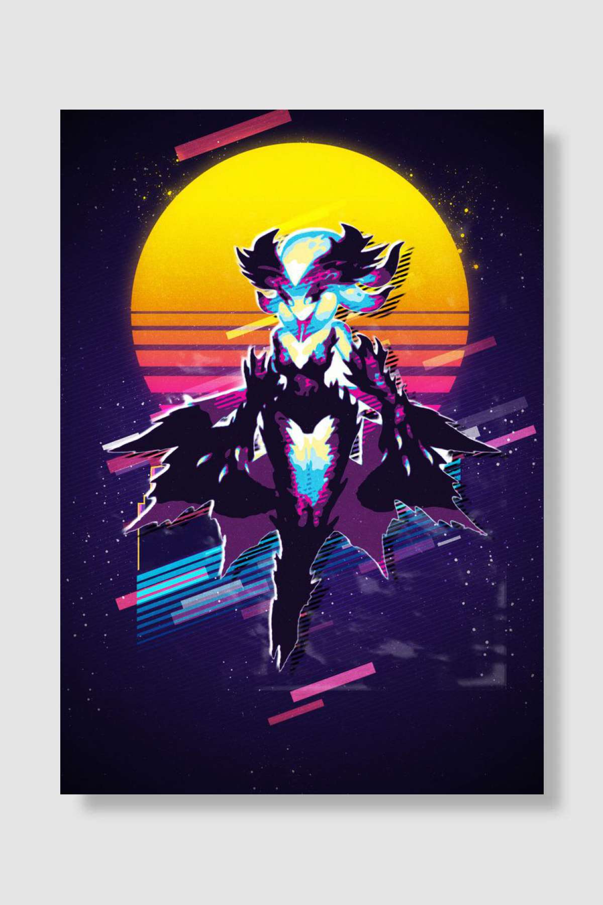 Heroes of Order Chaos Oyun Poster Çerçevesiz Yüksek Kalite Oyun Afiş Duvar Poster