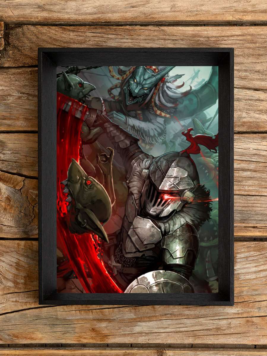 Goblin Slayer Anime Anime Poster Çerçevesiz Yüksek Kalite Anime Duvar Poster
