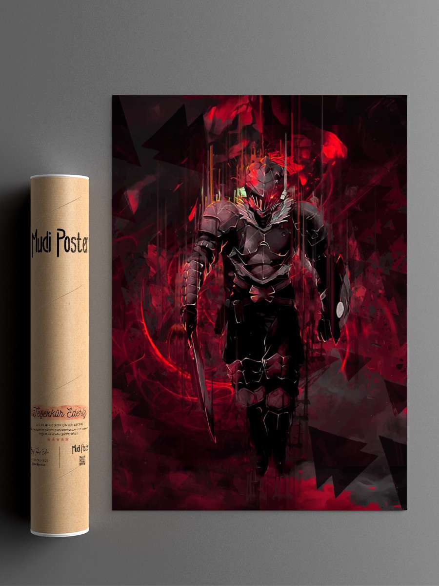 Goblin Slayer Anime Poster Çerçevesiz Yüksek Kalite Anime Duvar Poster