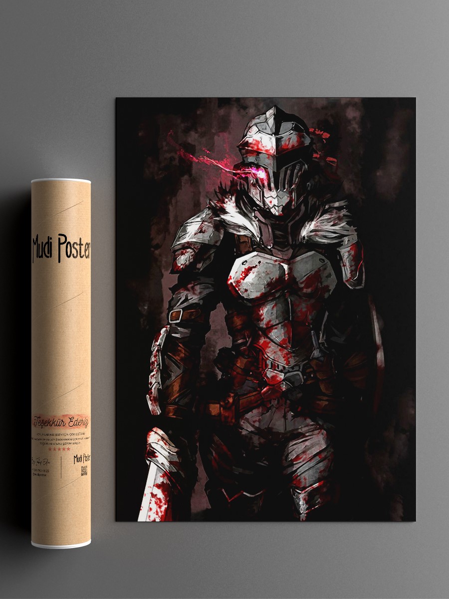 Goblin Slayer Anime Poster Çerçevesiz Yüksek Kalite Anime Duvar Poster