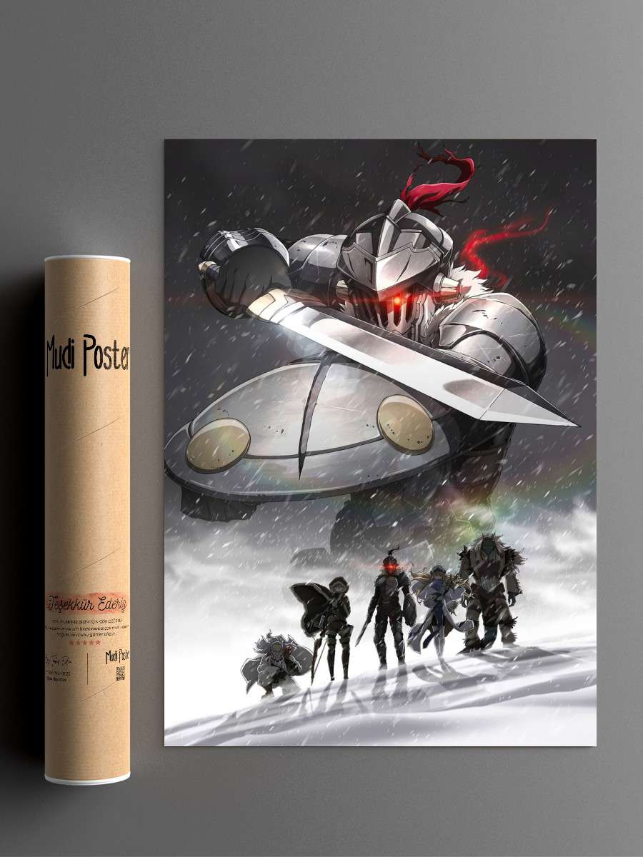 Goblin Slayer Anime Poster Çerçevesiz Yüksek Kalite Anime Duvar Poster