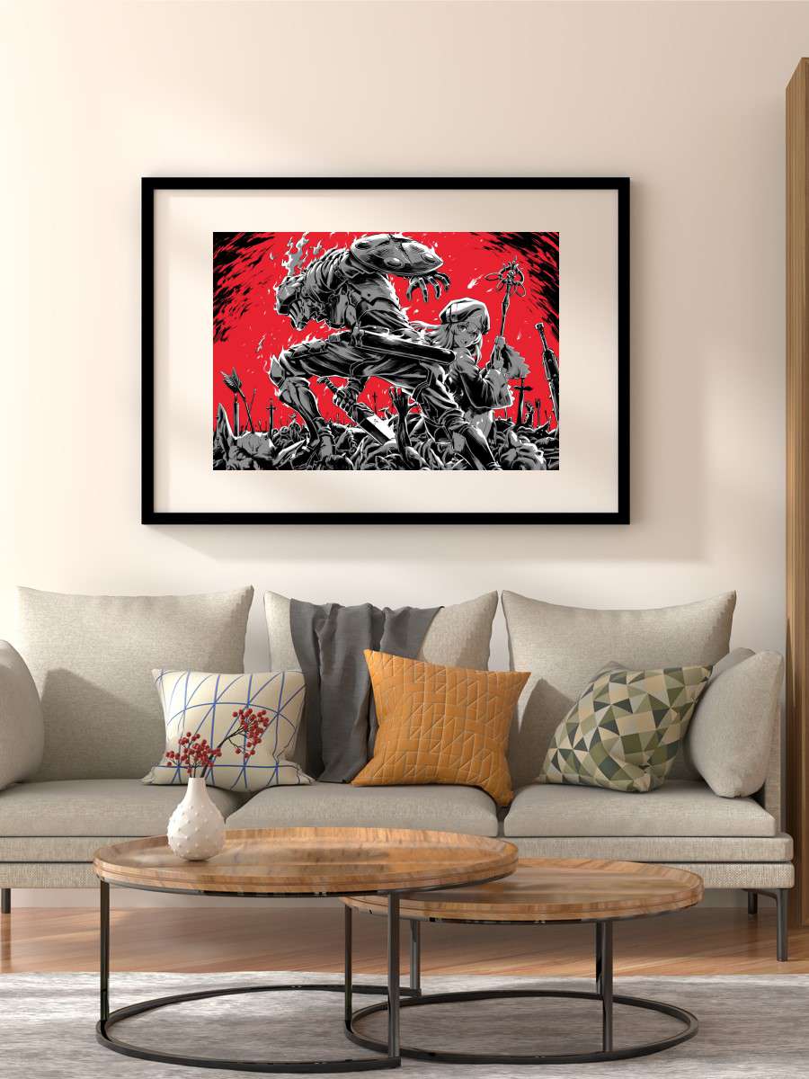 goblin slayer Anime Poster Çerçevesiz Yüksek Kalite Anime Duvar Poster